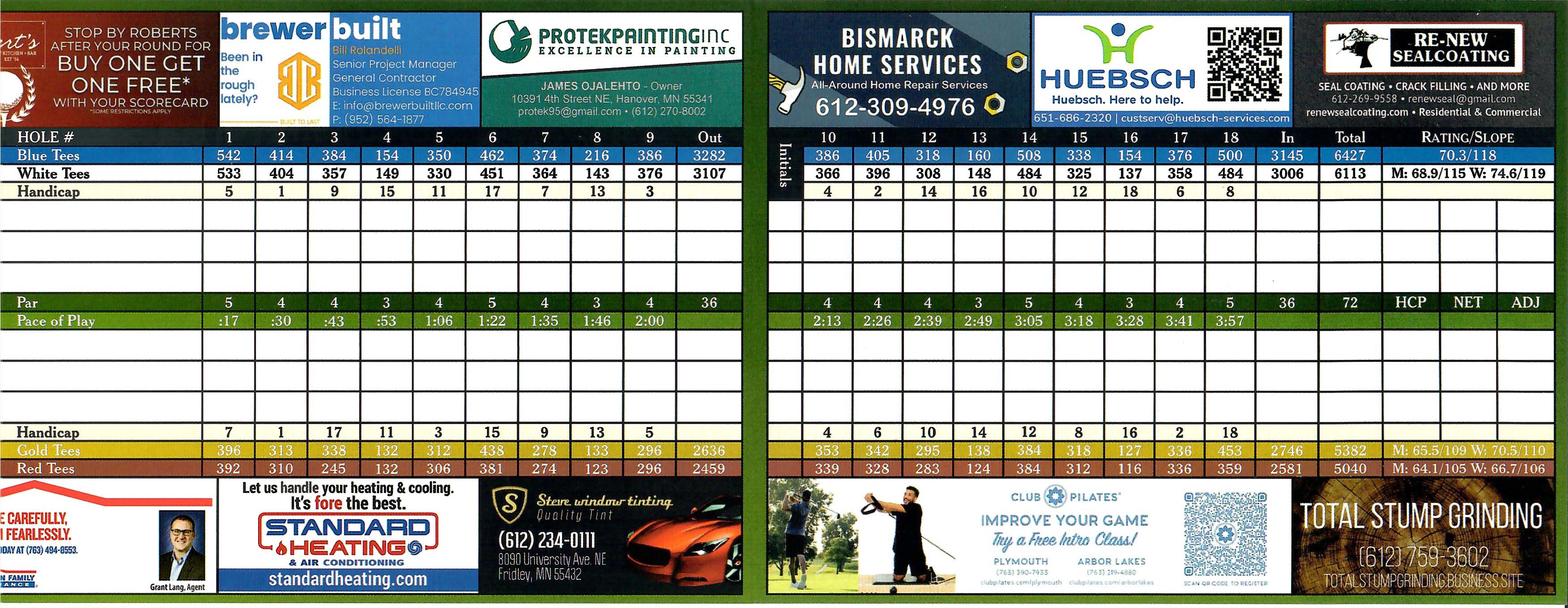 Course Details Shamrock Golf Course